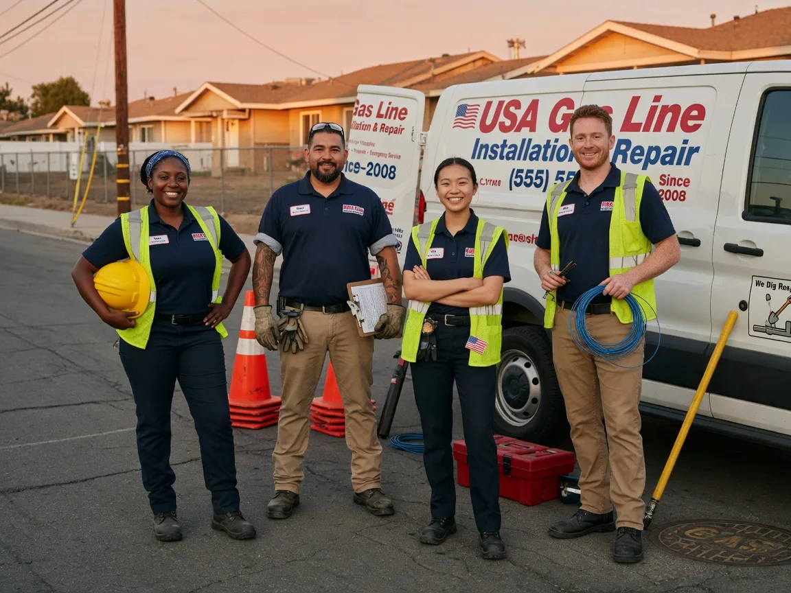 Gas Line Installation company in Gilberts, IL